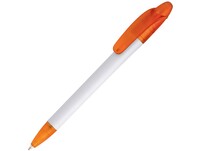 Ручка шариковая Celebrity «Эвита», белый/оранжевый