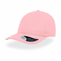 Бейсболка "DAD HAT", розовый, 6 клиньев, 100% хлопок, 280грм2, металлическая застежка