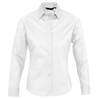 Рубашка "Eden", белый_M, 97% хлопок, 3% эластан, 140г/м2