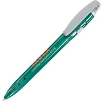 X-3 LX, ручка шариковая, прозрачный зеленый/серый, пластик