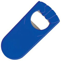 Открывалка  "Кулачок", пластик, цвет - синий