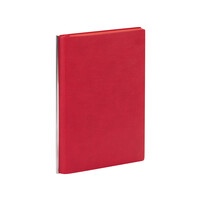 Ежедневник недатированный "Аскона", формат А5, гибкая обложка красный