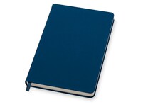 Бизнес-блокнот "С3" софт-тач с магнитом, твердая обложка, 128 листов, синий