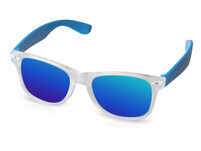 Очки солнцезащитные с зеркальными линзами "Partymaker", синий